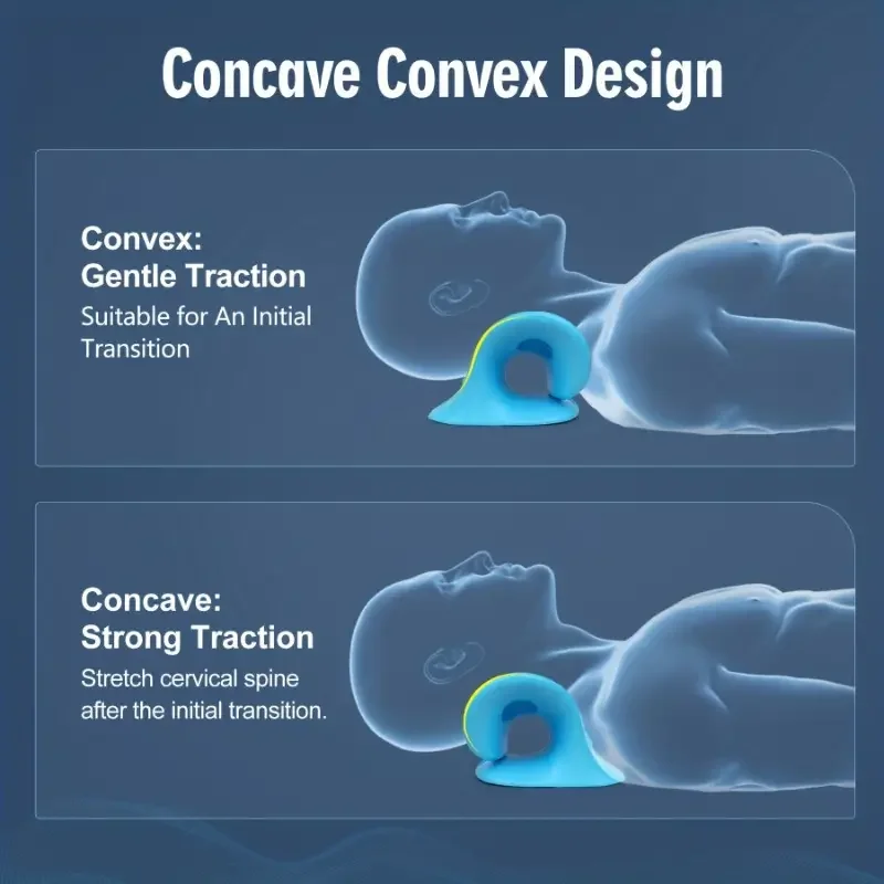 ボケッド-首と肩のマッサージ枕、頸部カイロプラクティック、トラクションデバイス、頭と背中、痛みを和らげるためのリラックス、ボディマッサージャー、新しい