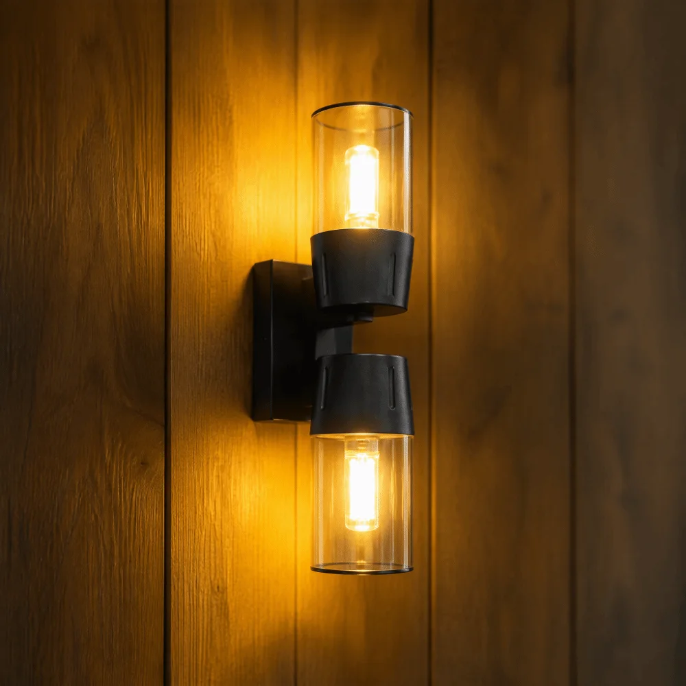 IP65 Waterproof Outdoor Wall Light Simple Design Decoration Light Wall Light Aluminum Material New Chinese Style Wall Lamp