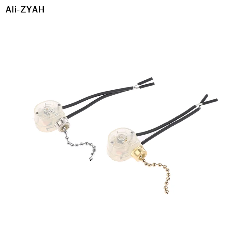 1PC Wall Light pull Rope Switch Universal Chain Ceiling Fan Lamp Replacement Parts