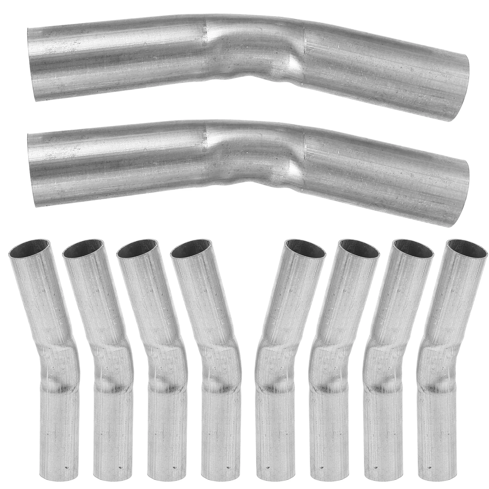 Conectores de tubo grosso para acessórios de estrutura de estufa, adaptador de tubo curvado de aço galvanizado de 25mm, substituição de estufa com 10 peças