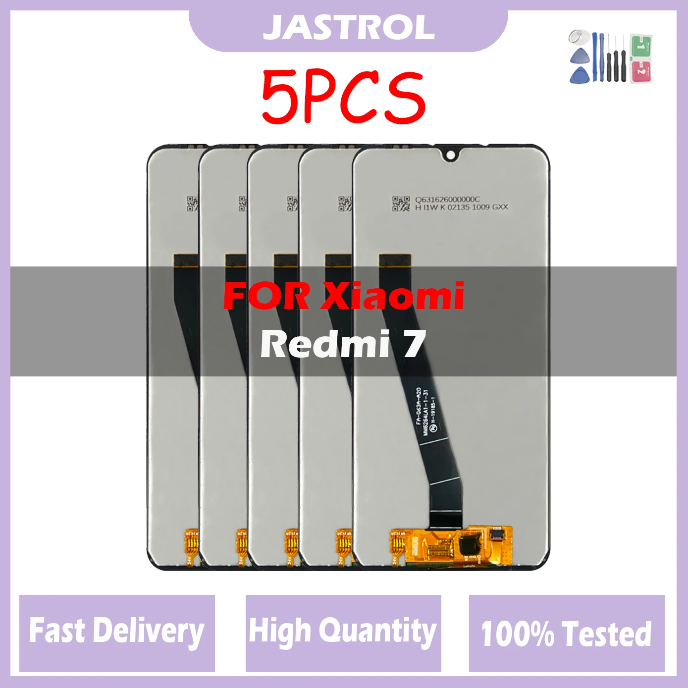 

5Pcs/Lot LCD For Xiaomi Redmi 7 LCD Display Touch Screen Digitizer Assembly Replacement For Xiaomi Redmi 7 LCD Screen