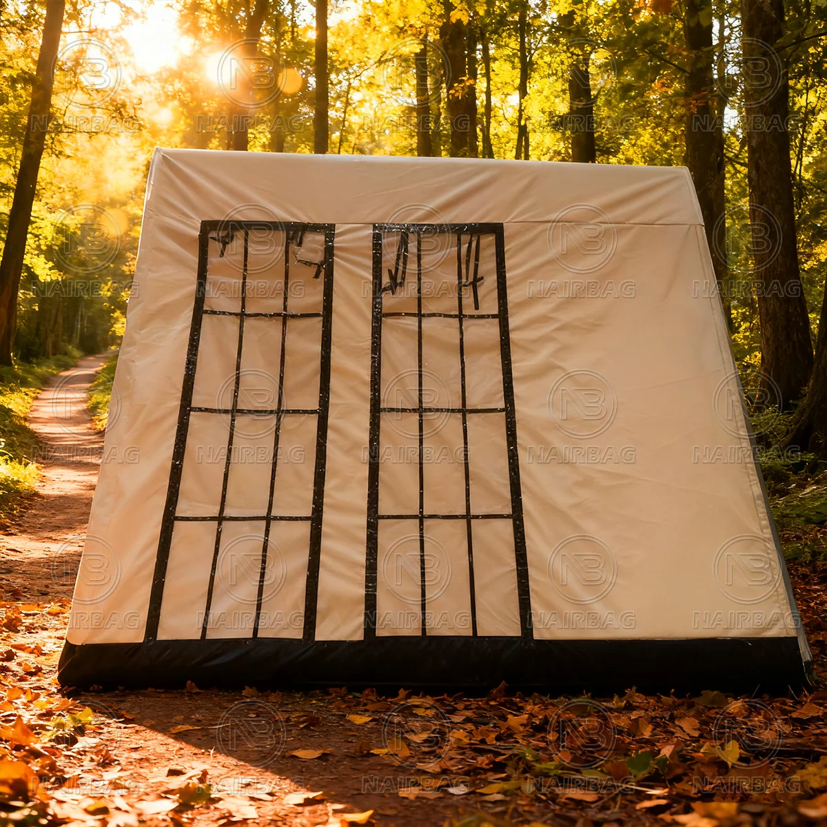 Tenda da campeggio gonfiabile Tende da campeggio gonfiabili portatili impermeabili per esterni in PVC di alta qualità per 4 stagioni con pompa d'aria