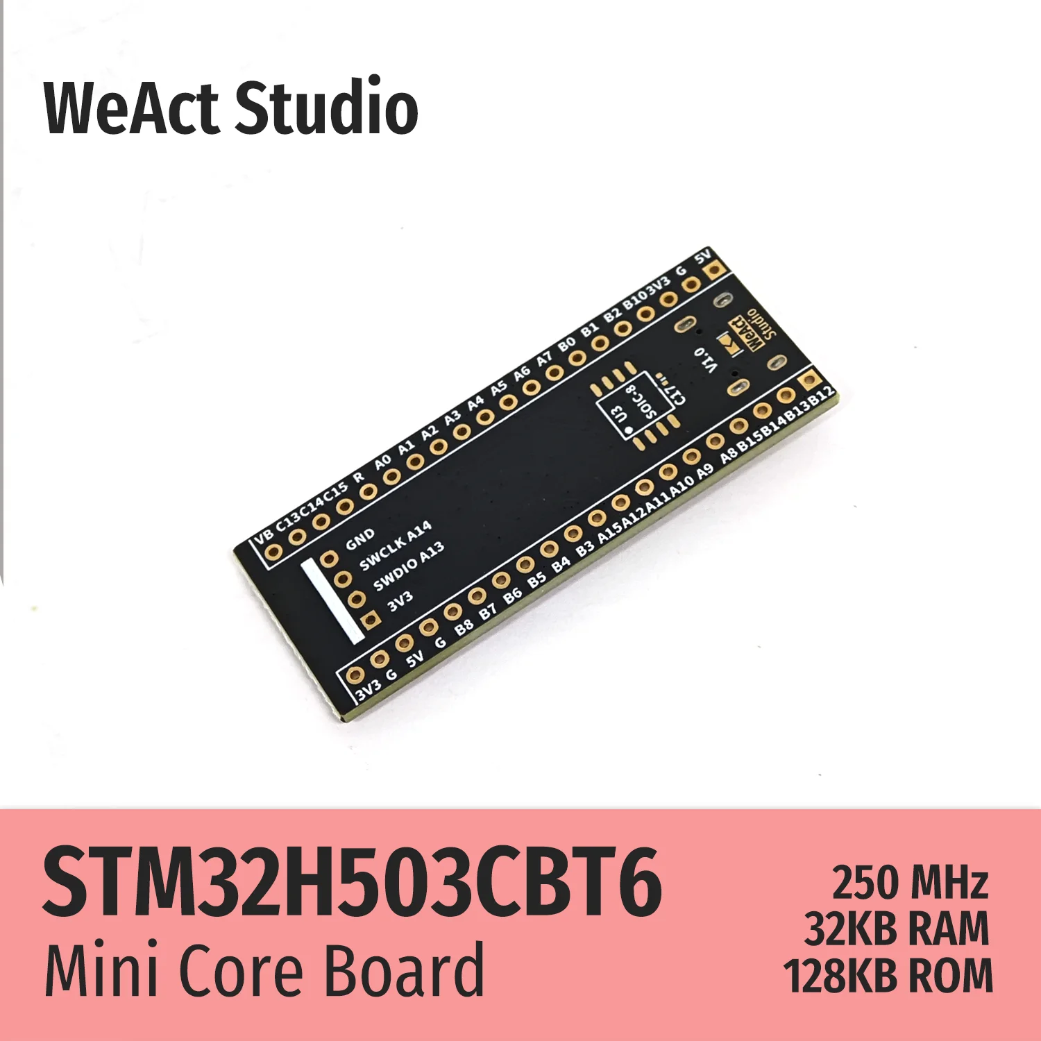 WeAct STM32H503CBT6 STM32H503CB STM32H503 STM32H5 STM32 Основная плата Демо-плата