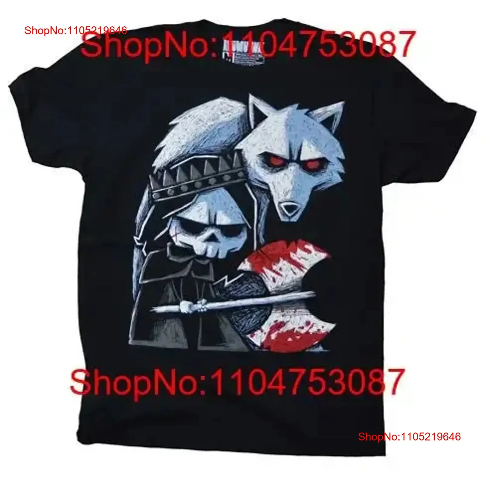 Akumu Ink Conquer Thy Enemy T Shirt vintage lavé étiré polyvalent élégant haut pour un usage quotidien mode légèrement décontracté