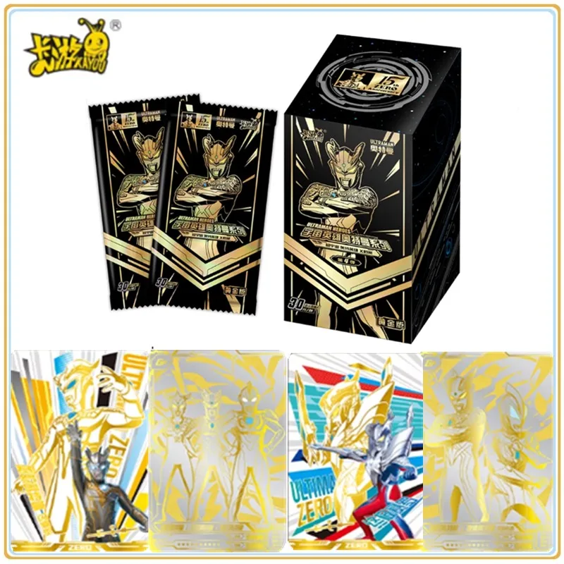 

KAYOU оригинальная серия Ultraman, полная серия, усилитель карт, аниме-фигурка, редкая коллекция карт, флэш-карта, игрушка для детей, подарок