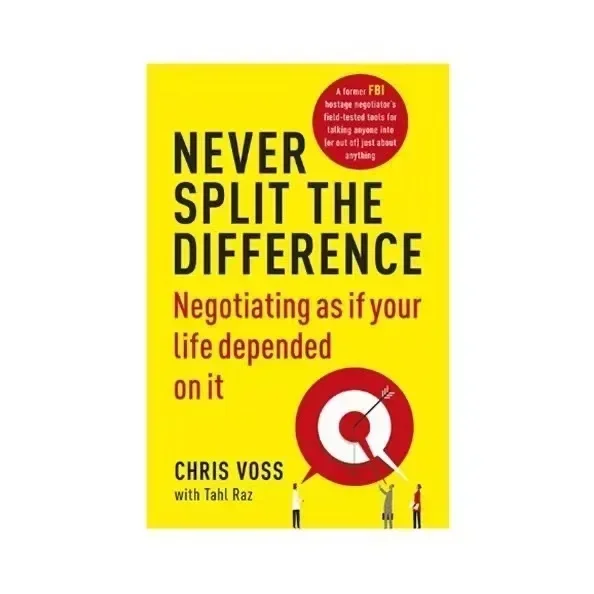 

For Adults Negotiations Emotional Intelligence New Listing Never Split The Difference By Chris Voss Books in English