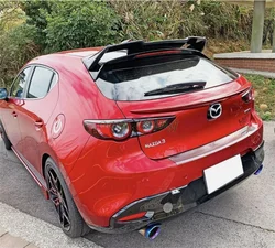 2019-2024 FRP  FIT For Mazda 3 Hatchback  4TH BP DTO TYPE REAR TRUNK ROOF SPOILER DTO STYLE CARBON