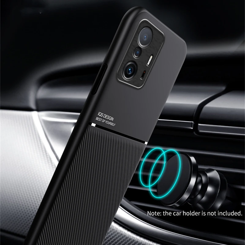 For xiaomi 11t pro case leather magnetic car kickstand Phone case for xiaomi 11t mi11t mi 11 t pro xiaomi11t holder back cover