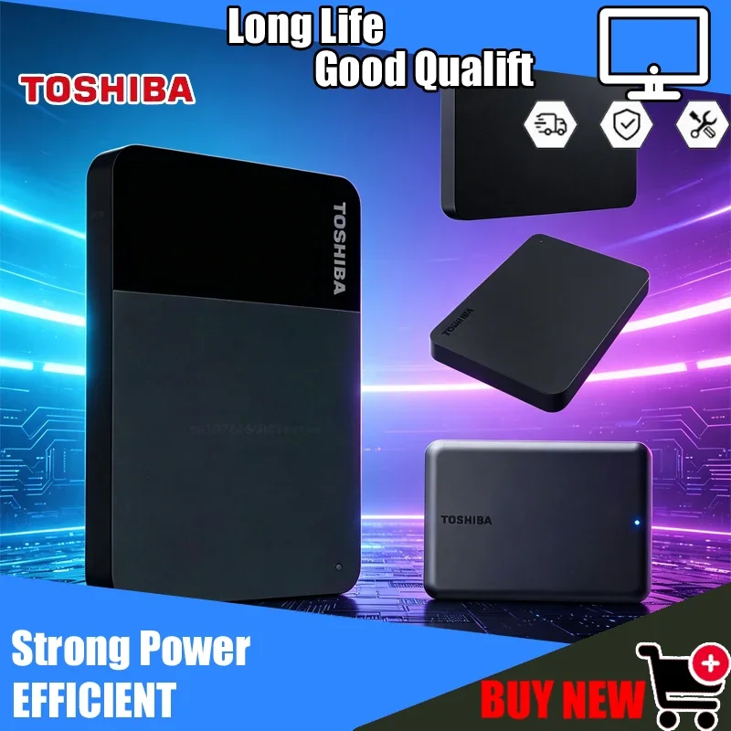 

For Toshiba External HDD TO-J/A3/A5 Models Optional Features USB 3.2 Interface for Ultra-Fast Data Transfer Seamlessly Compatibl