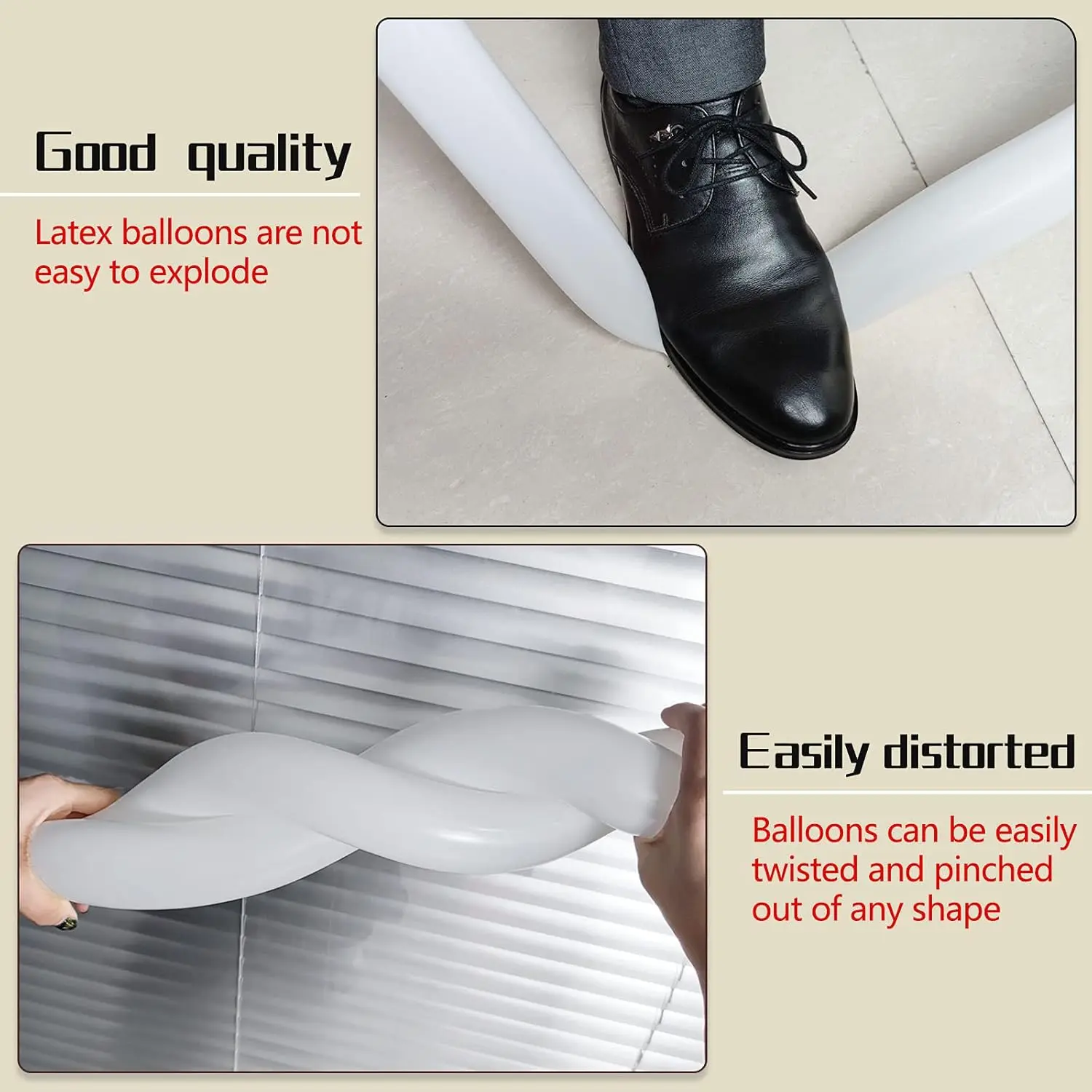 100 個の肥厚ロングバルーン結び目アーチツイストラテックスモデリングスキニー誕生日バルーン子供のためのパーティー結婚式 Decoartion