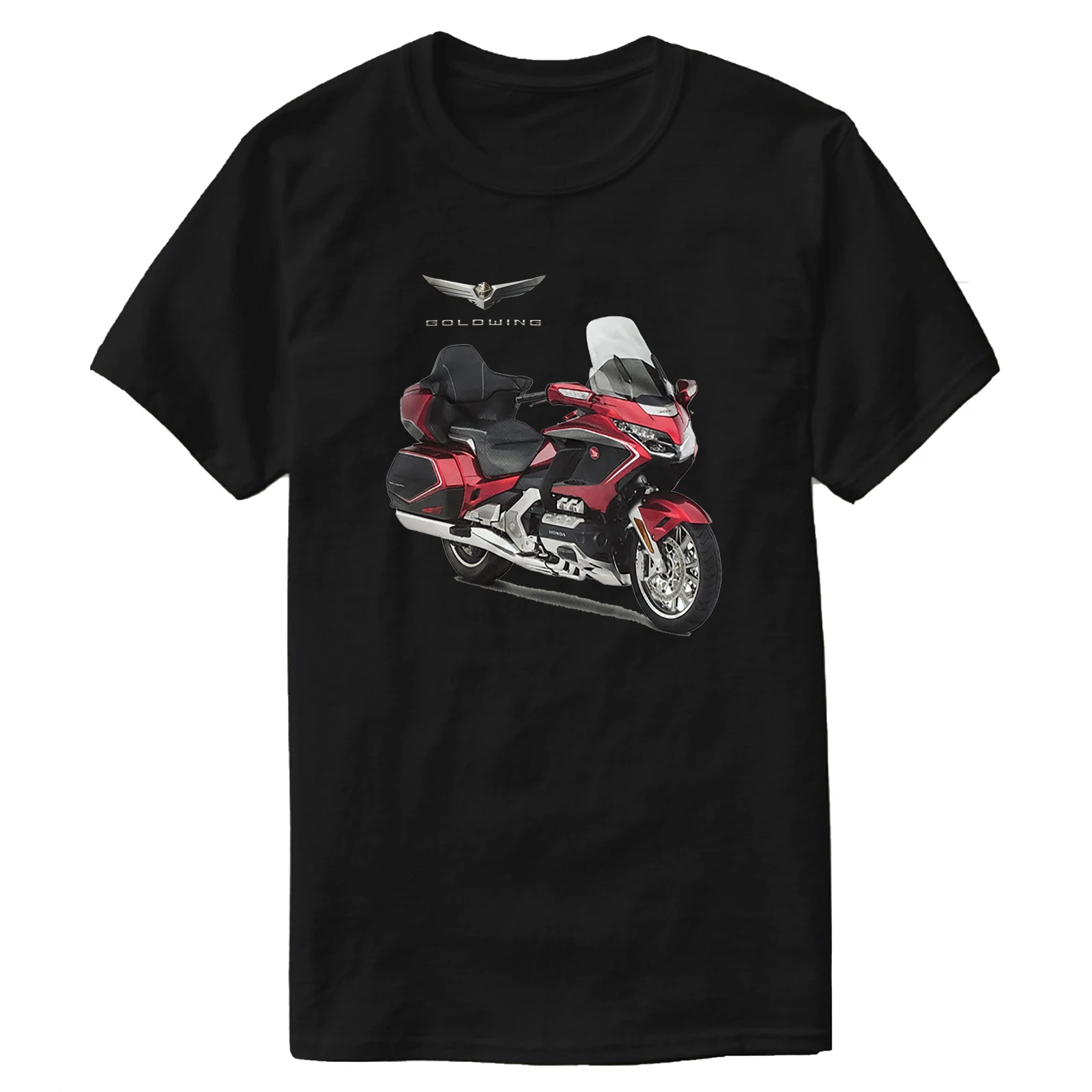 

Japan Goldwing GL1800 Motorcycle T-Shirt 100% Cotton O-Neck Short Sleeve Summer Casual Mens T-shirt Streetwear