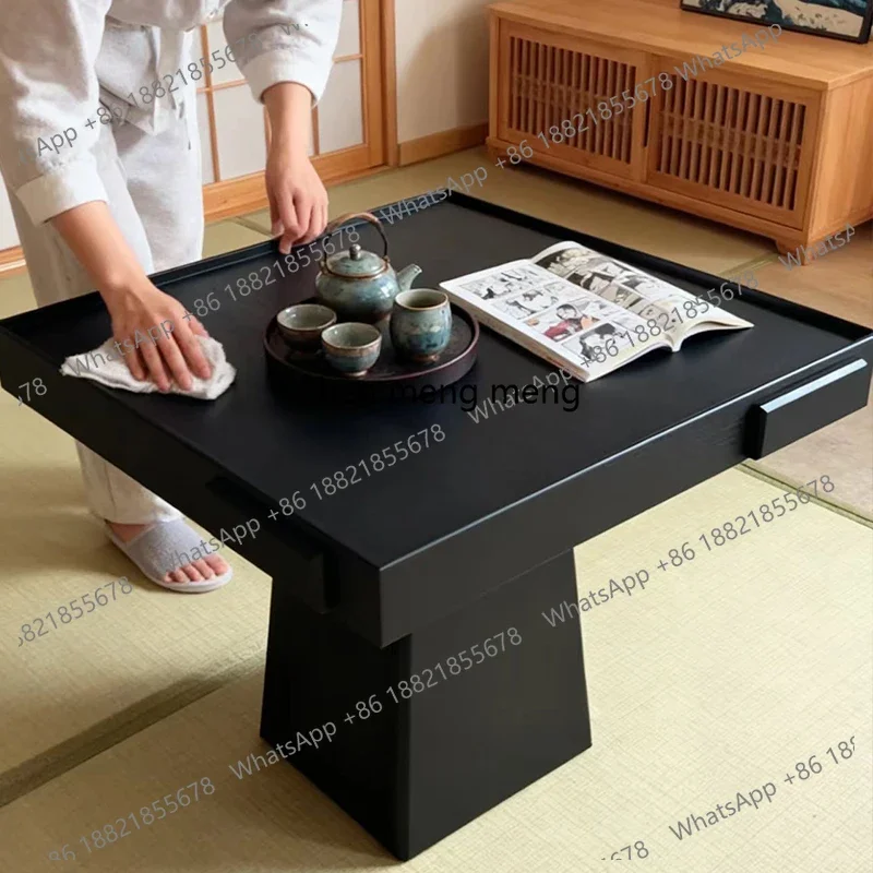 

Z136 Automatic egg table dining table dual-purpose high-end solid wood poker chess and card square tea table
