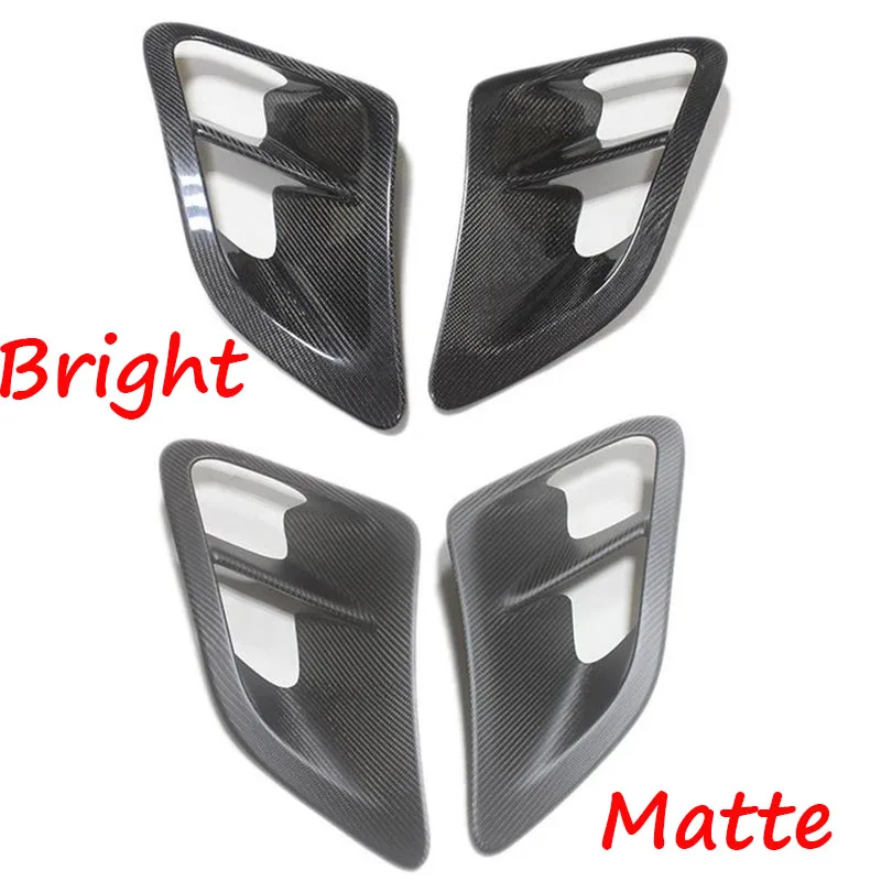 For Porsche 911 997 2004-2008 Real Dry Carbon Fiber Side Air Intake Vent Cover Sport Exterior Styling Trim 2PCS Set view 6