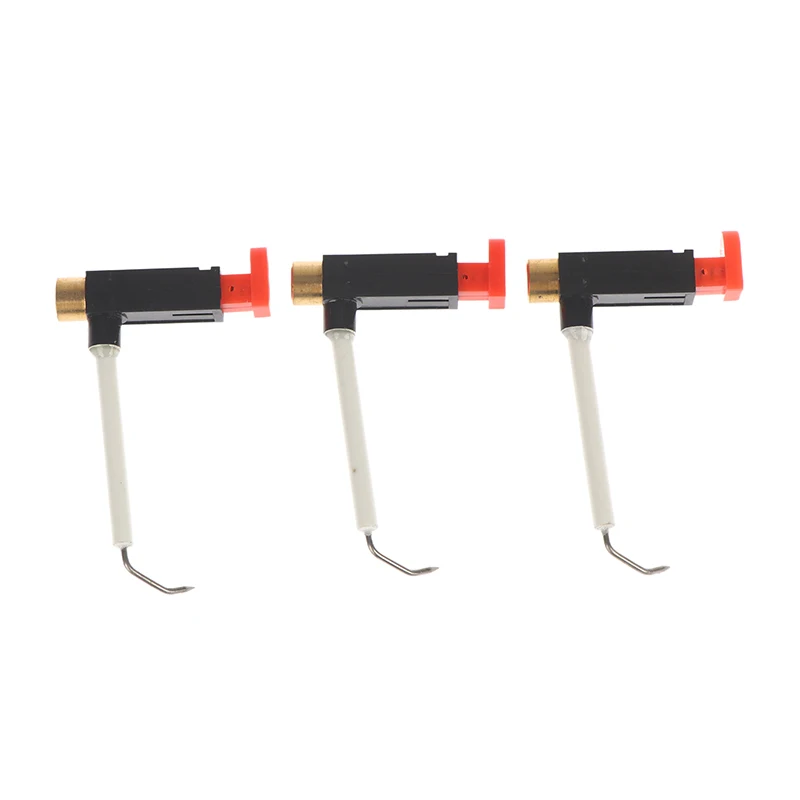 [3Pcs Gas Heater Repair Parts Cassette Furnace Stove Ceramic Piezo Igniter 35*8*8mm Porcelain Tube Igniter]
