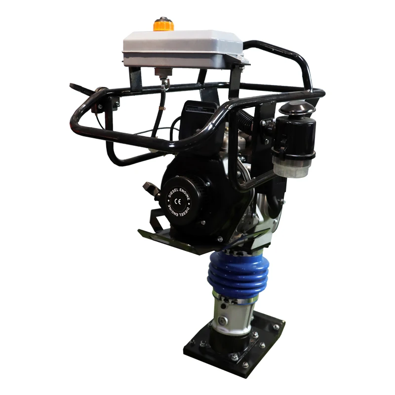 Diesel engine vibrating compactor impacting Tamping Rammer Machine Tamping Machine Hammer