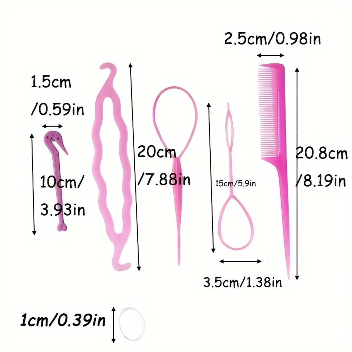 1505pcs Small Candy Color Rubber Band Hair Tie Cute Hair Band Disposable Hair Cord Girls Hair Accessories for Children