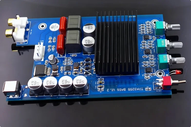 W/ TPA3255 600W High-Power Professional Subwoofer Digital Amplifier Board (Finished Unit) with Adjustable Low-Frequency Range