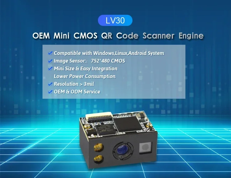 Qr Code Scanner Module WIFI QR Code Reader USB Barcode Scanner Qr Code Scanner Module