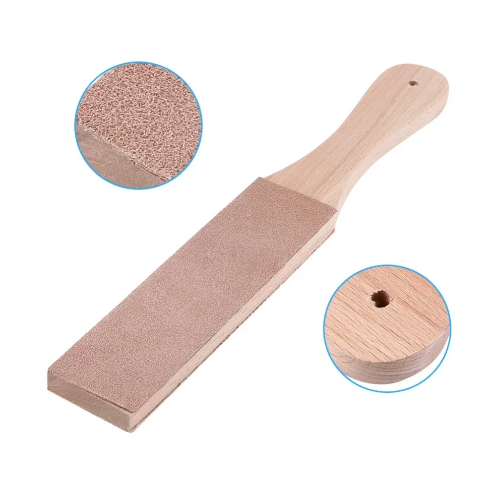 Polishing Special Knife Board Leather Sharpening Board Vegetable Leather Cowhide Handmade DIY Leather Art Leather Carving Tool