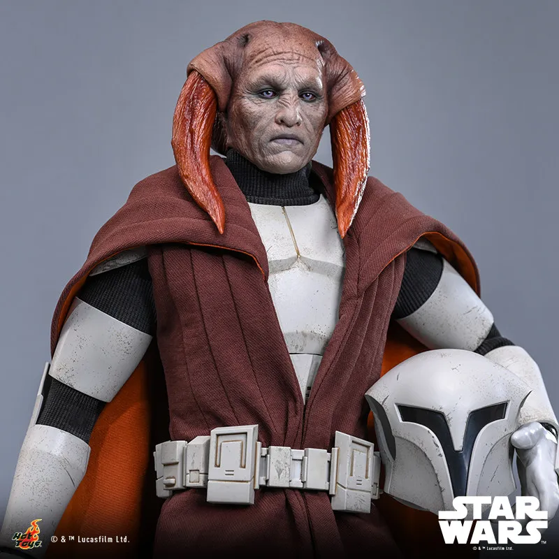 

Hot Toys Star Wars Saesee Tiin Clone Armor Version 1/6 Scale Articulated Joints Figure Desktop Ornament Collection in stock
