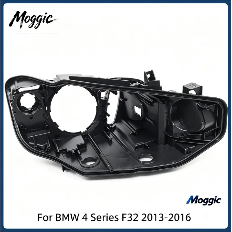 Moggic Car Headlamp Rear Base Housing For 4-Series F32 13-16 Left Right Low Spec / High Spec Back Shell
