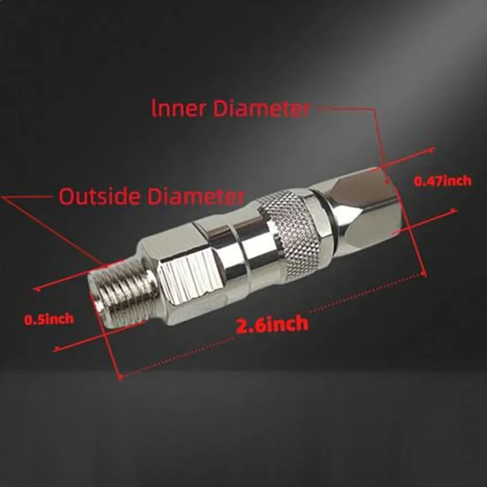 

14 inch 360 degree rotating swivels set of three for airless paint For sprayers resistant stainless steel metal