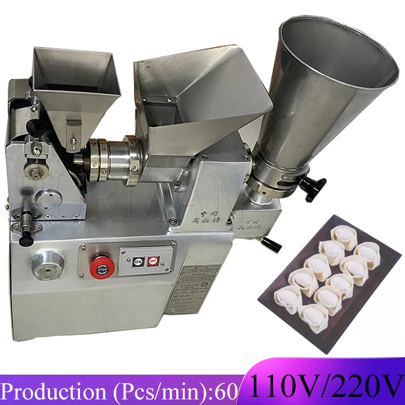 110V/220V Full Automatic Dumpling Ravioli   Fried Dumpling Samosa Spring Roll Maker Machine