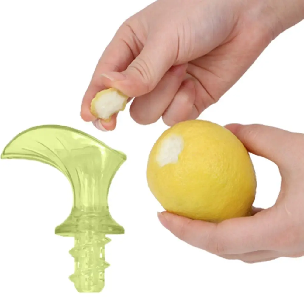 Multifunctional Plastic Lemon Juice Squeezer Ergonomics Random Color Lemon Pourer Screw Manual Hand Juicer Limes