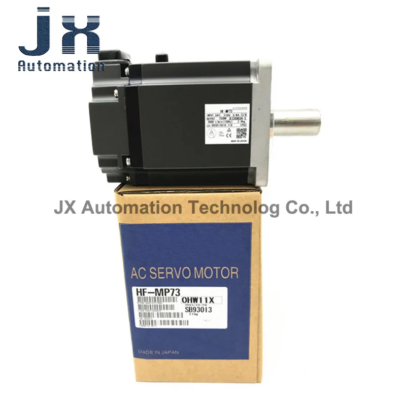 Original MELSERVO-J3 Série 3000r/min 750W 110V AC Servo Motor HF-MP73 HF-MP73B HF-MP73K HF-MP73BK