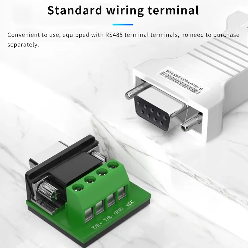 RS232からRS485インターフェイスシリアルアダプタコンバータ、アダプタパッシブ双方向からパッシブ産業用通信モジュール