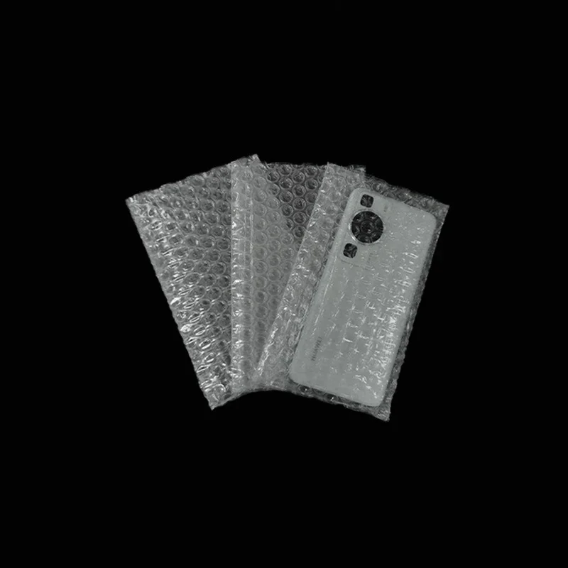 100Pcs 10x18cm/10x20cm Phone Case Packaging Bag Transparent Plastic Bubble Bag Small Bubble Envelope Shipping Shockproof Bags