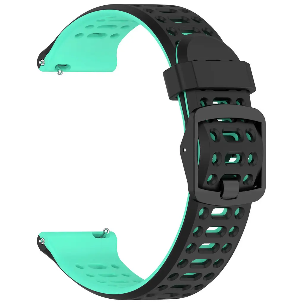 Bracelet en silicone bicolore pour AXTRO Fit4/AXTRO Fit3 /Actxa Tempo 4C/Actxa Tempo 5C, bracelet de montre intelligente souple et respirant