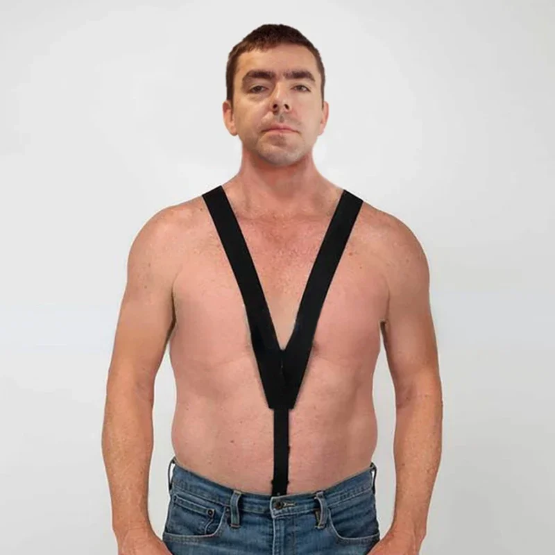 Hiker's Hidden Suspenders Men's Invisible Suspenders Elasticide-resistant Elasticide-resistant Rupture Support Ropa Hombre