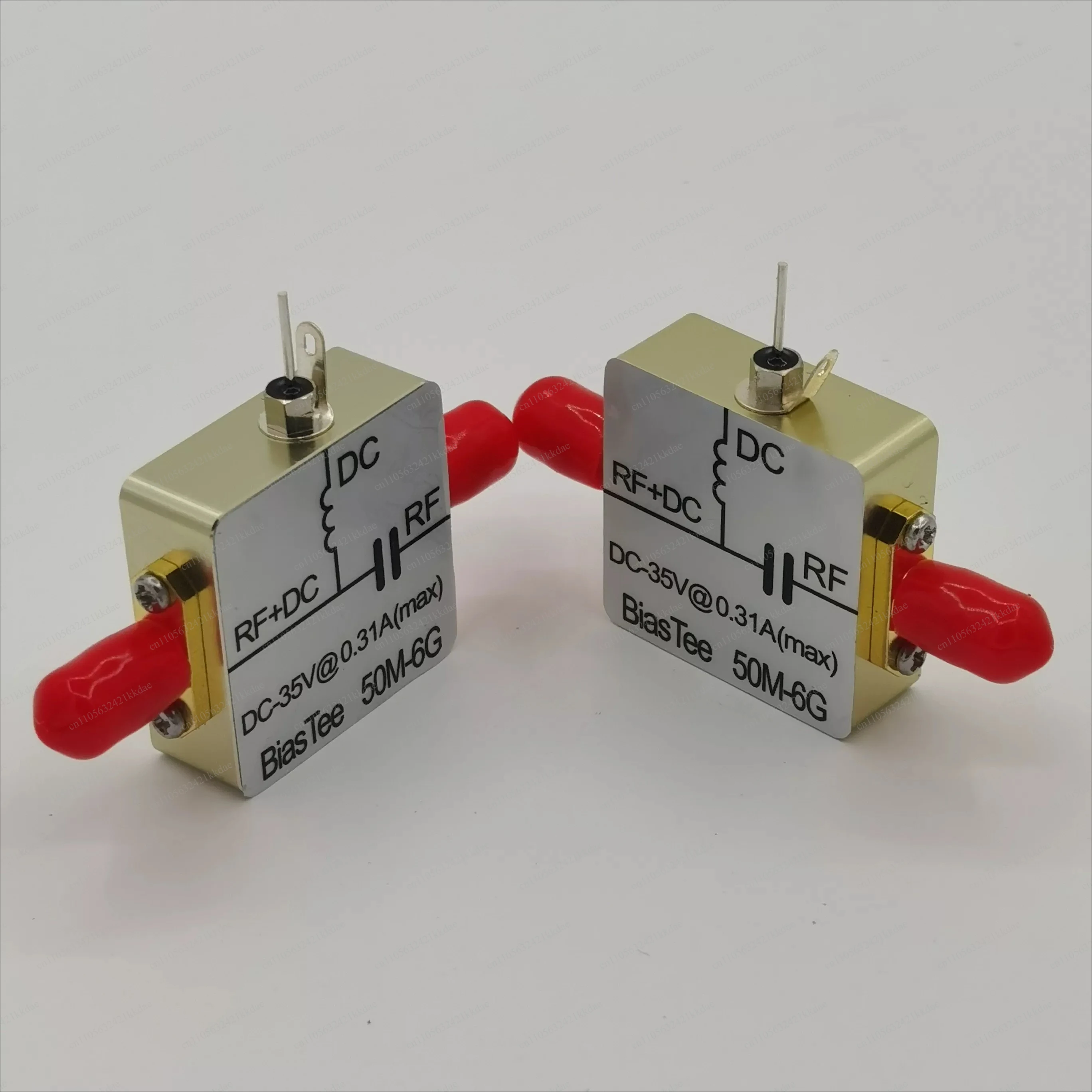 RF Feed Box, Bias, Communication Isolation, Coaxial Feed, RF Isolation 50M-6GHz Low Interpolation Loss