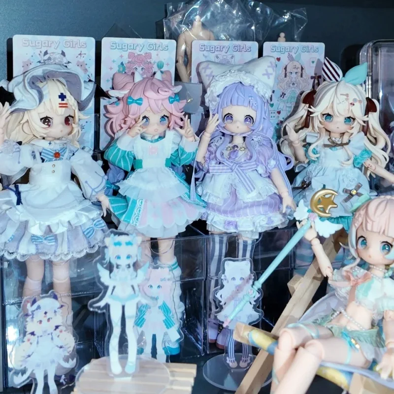 

Genuine 1/8 Mjd Blind Box Onemore Movable Eight-Point Doll Toy Dessert Party Figurine Desktop Ornament Exquisite Collectible Toy