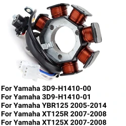 Motorcycle Stator Coil for Yamaha YBR125 YBR 125 2005-2014 XT125R XT125X XT 125R XT 125X 2007-2008 Magneto Generator Coil