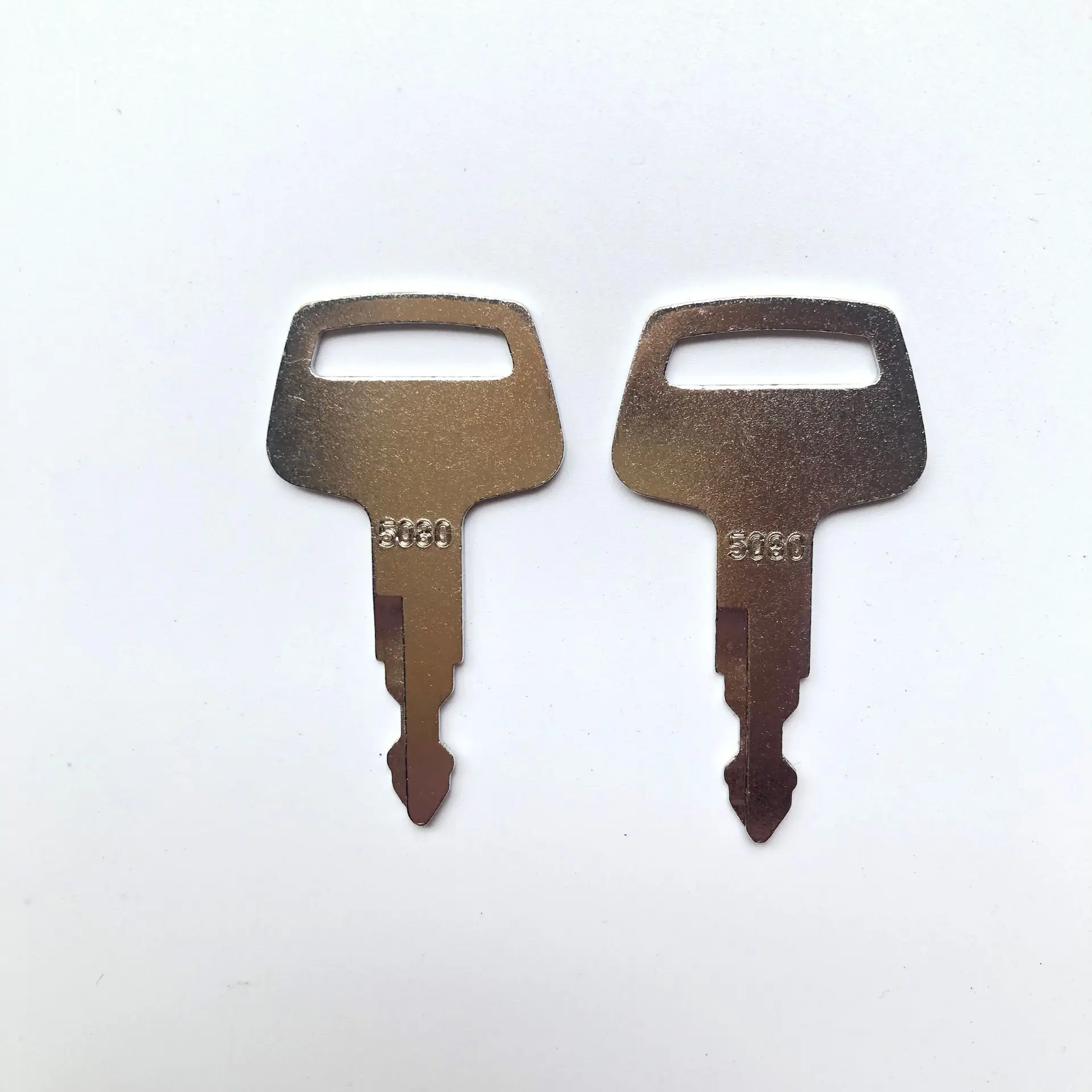 2x  5080 Ignition Key For IHI Excavator Heavy Construction Equipment