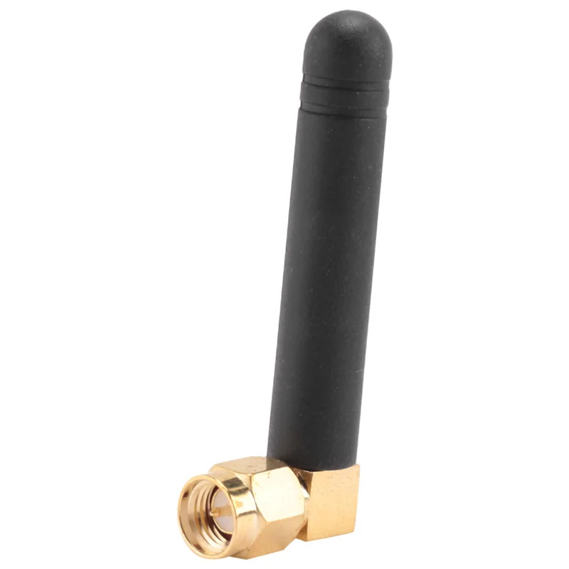M07K-1Pc 2.4Ghz Antenna 3.5Dbi WIFI Aerial Bluetooth Zigbee Module SMA Male Right Angle Wholesale Price Modem External Antenna