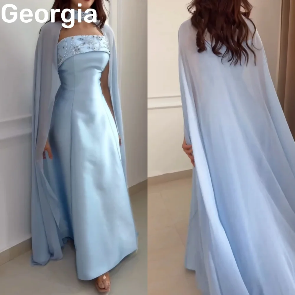 

Formal Occasion Dresses Customize Column Strapless Floor-Length Luxury Evening Dresses Zipper Up Cap Straps Vestidos De Fiesta R