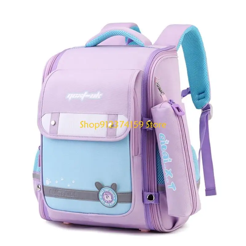 

G5AE Fashion School Backpack Large Capacity Children Primary Daypack Book Bag
