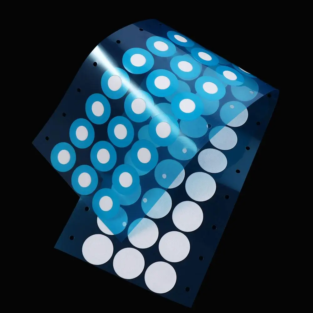 48pcs Waterproof 20mm Filter Paper Sticker EPTFE Material 20mm Membrane 20mm Hydrophobic Breathable Membrane Breathable