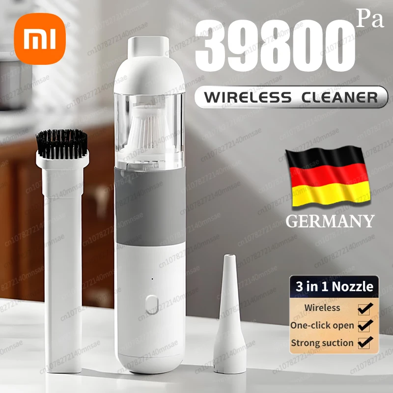 Xiaomi 39800PA 3 in1 Wireless Car Vacuum Cleaner Automobile Vacuum Clean Portable Handheld Mini Dust Catcher For Home ﻿Office