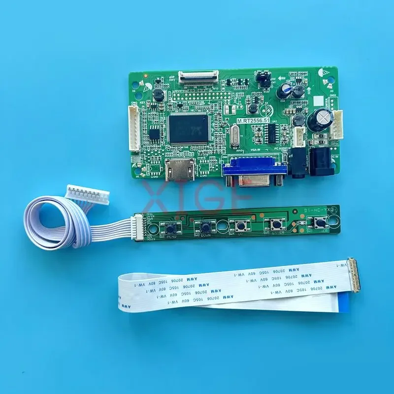 Controller Board Fit N173HGE NV173FHM B173HAN01 LP173WF4 B173HAN04 B173HTN01 N173HCE EDP-30Pin Screen HDMI+VGA 1920x1080 DIY Kit