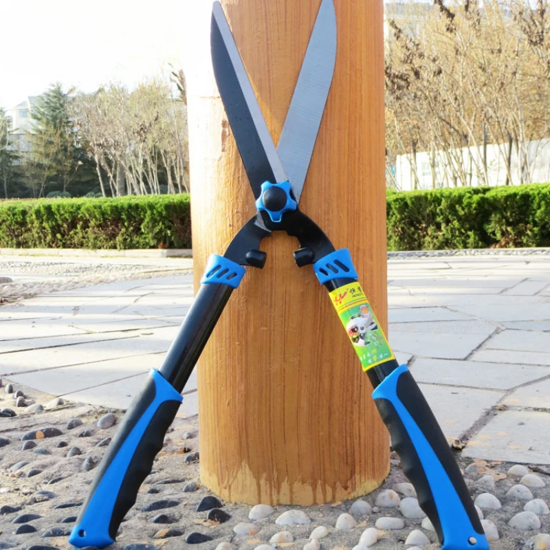 Garden Big Pruning Scissors Flower Shears Tree Pruner Cutter Lopper Professional Landscaping Horticulture Hedge Lawn Tools