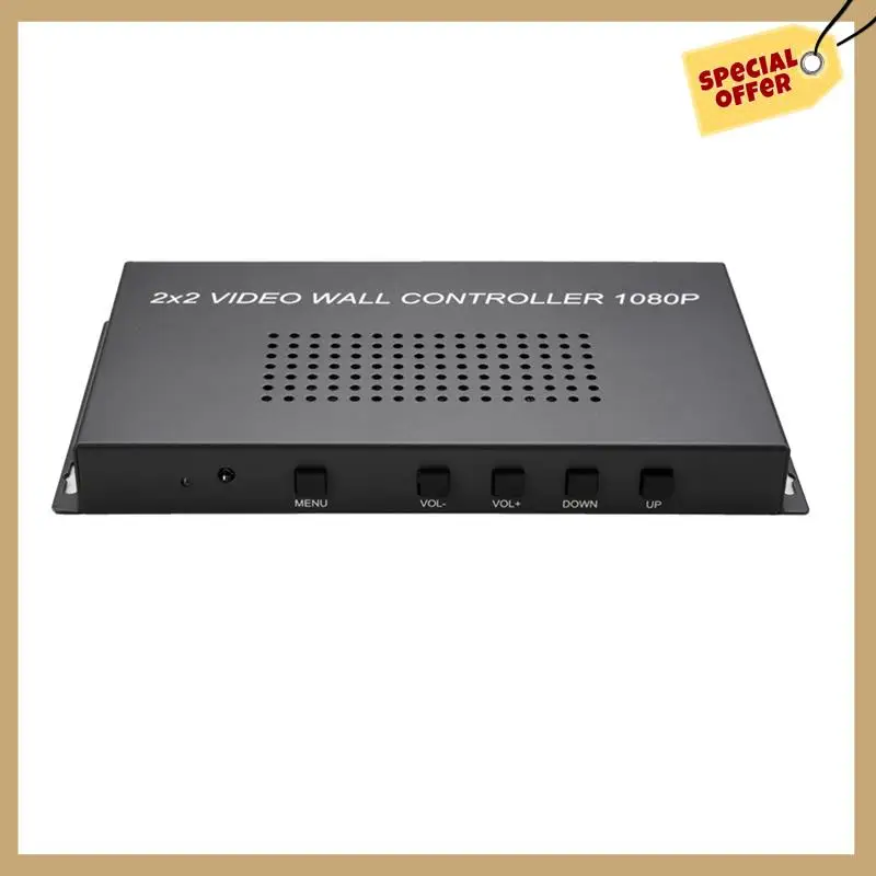 

Classy-Video Processor -Compatible 2X2 HD Video Screen Splicer With U Disk Playback Multi-Screen Splicing Processor