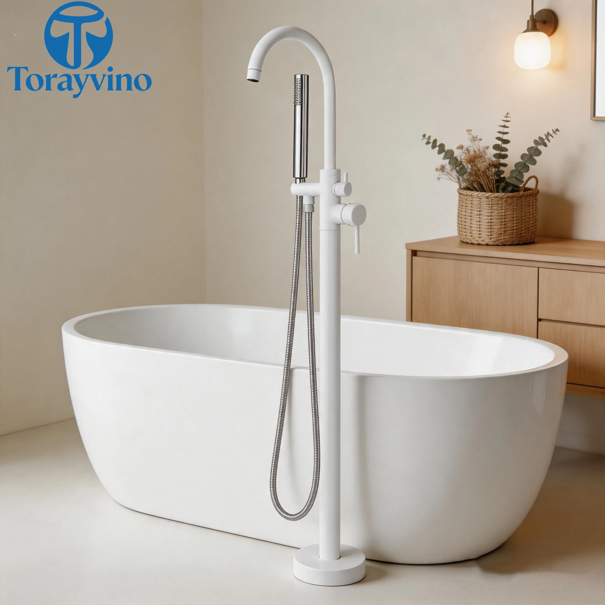 Torayvino Bathroom Bathtub Fau - Controller Stand Holder recension och pris