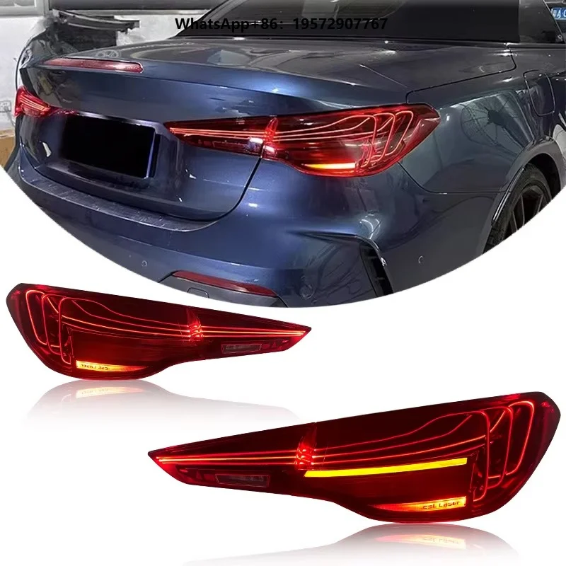 for  4 Series M440i M430i G82 Tail Lamp 2020 2022 G22 G24 Rear Light Upgrade  M4 LED Taillamps Assembly