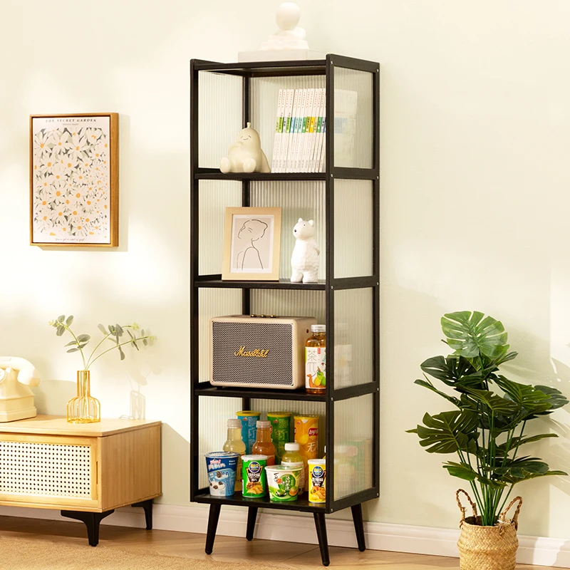 

Nordic Bedroom Display Stand Flower Glass Magazine Kitchen Shelves Collection Living Room Book Plant Estante Home Decorations