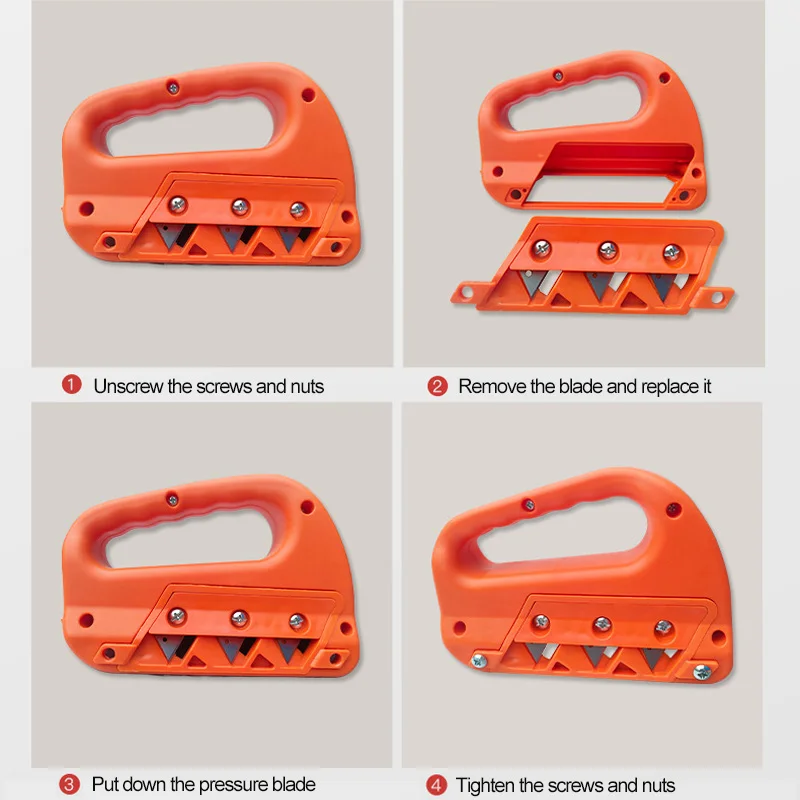 1PC Drywall Edge Chamfer Quick Cutter Hand Plane 45°/60° Gypsum Board Plasterboard Woodworking Trimmer Hand Tool