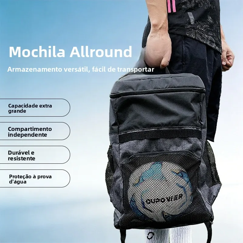 oupwer-large-capacity-sports-backpack-football-equipment-training-bag-multi-functional-fitness-backpack-unisex-outdoor-bag